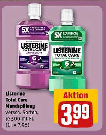 Listerine Total Care Mundspülung