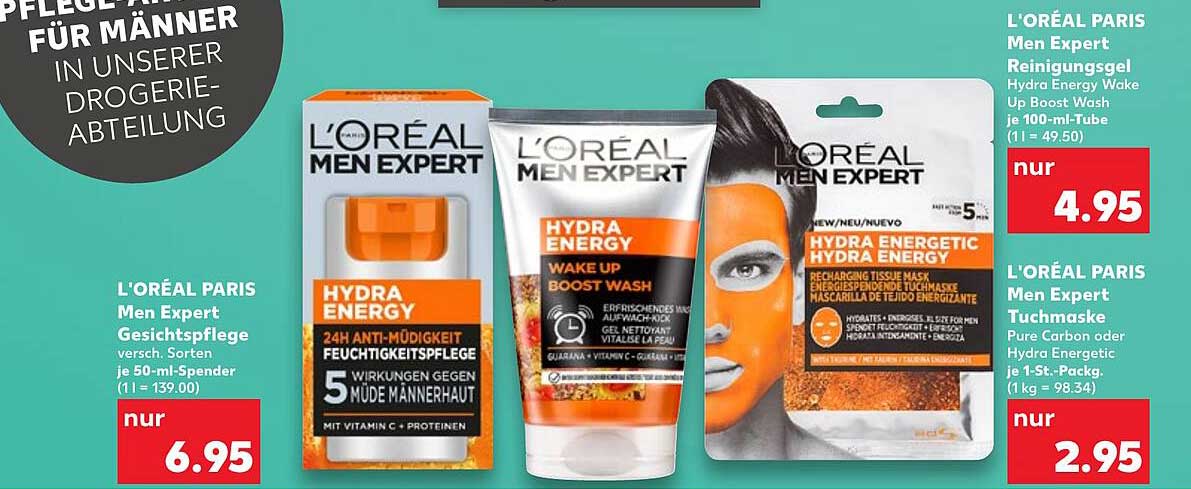 L'ORÉAL PARIS Men Expert Pflege für Männer