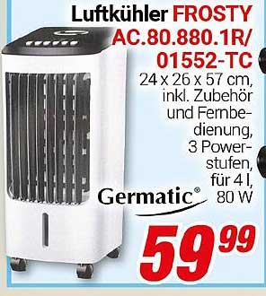 Luftkühler FROSTY AC.80.880.1R/01552-TC