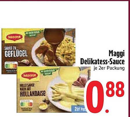 Maggi Delikatess-Sauce je 2er Packung