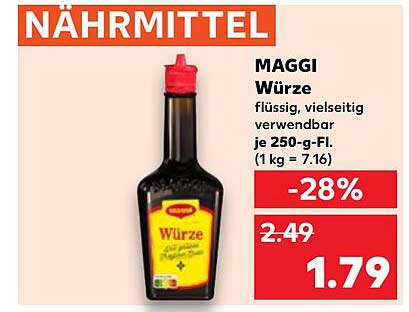 MAGGI Würze flüssig, vielseitig verwendbar je 250-g-Fl.