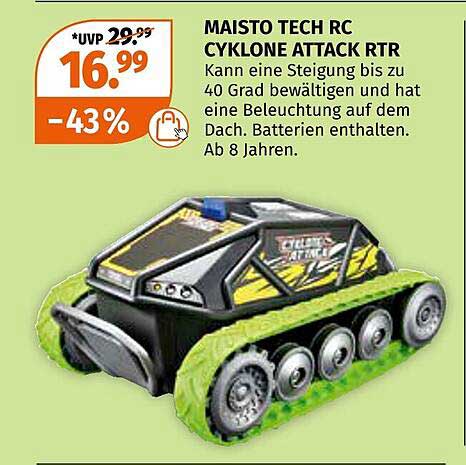 MAISTO TECH RC CYKLONE ATTACK RTR