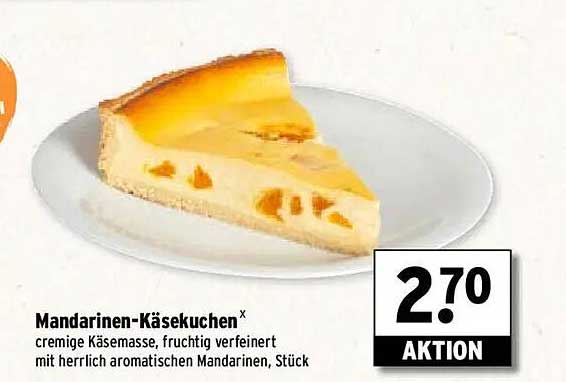 Mandarinen-Käsekuchen