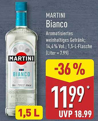 MARTINI Bianco 1,5L Flasche