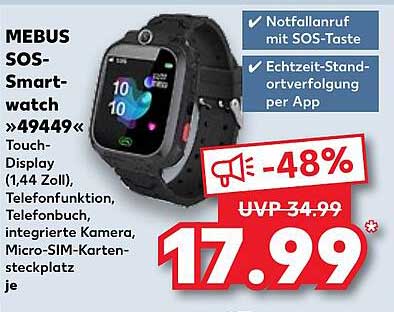 MEBUS SOS-Smartwatch »49449«