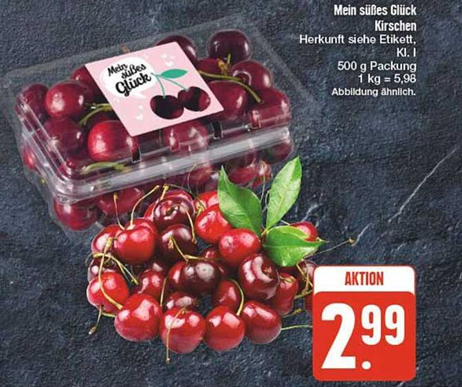 Mein süßes Glück Kirschern 500 g Packung