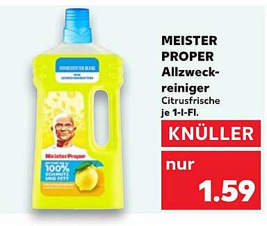 MEISTER PROPER Allzweckreiniger Citrusfrische je 1-I-Fl.