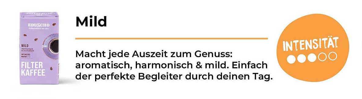 Mild Filterkaffee von EDUSCHO