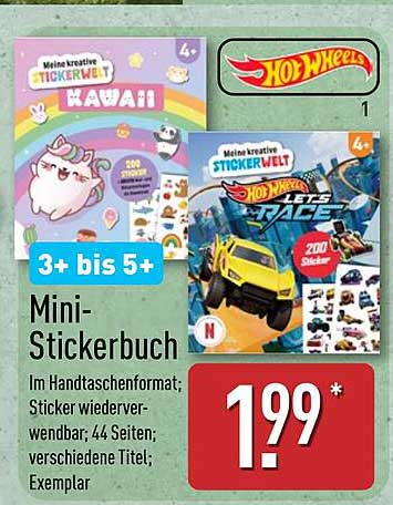 Mini-Stickerbuch – Kreativer Spaß für die Kleinen