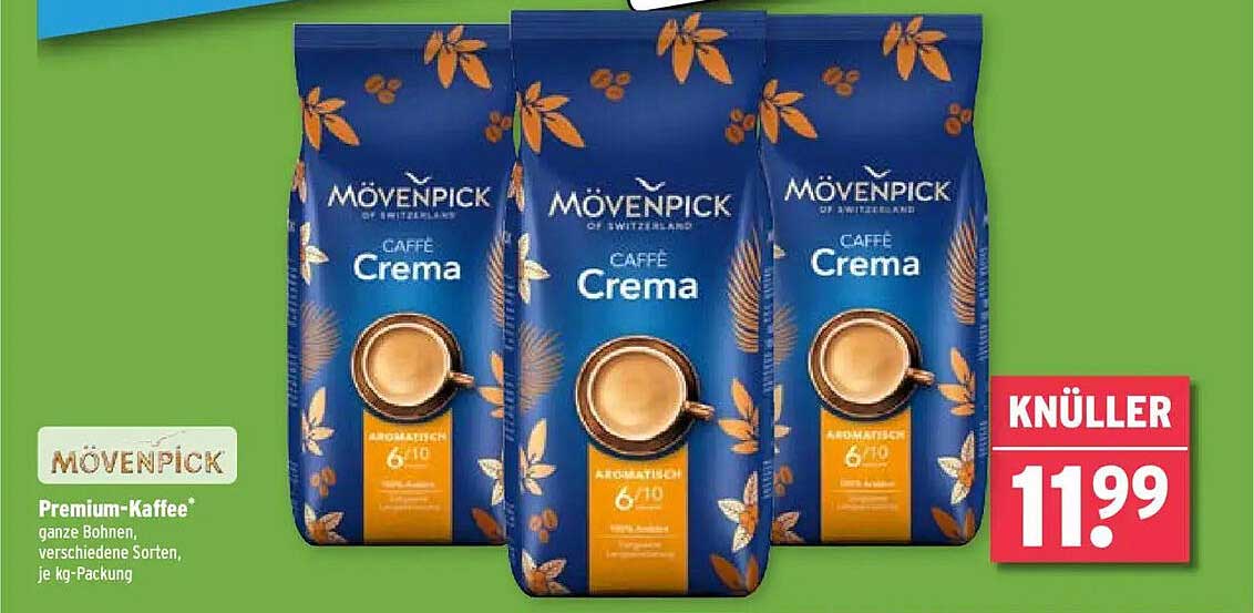 Mövenpick Caffè Crema - Premium-Kaffee