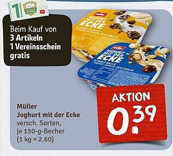Müller Jogurt mit der Ecke – Vielfalt genießen!