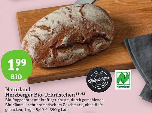 Naturland Herzberger Bio-Urkrüstchen