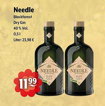 Needle Blackforest Dry Gin 0,5 l