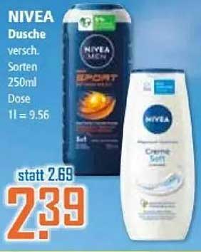 NIVEA Dusche verschiedene Sorten 250ml
