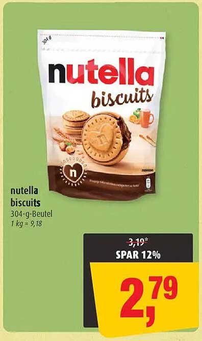 Nutella Biscuits 304-g-Beutel