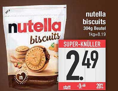 nutella biscuits 304g Beutel