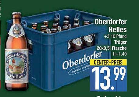 Oberdorfer Helles 20x0,5L