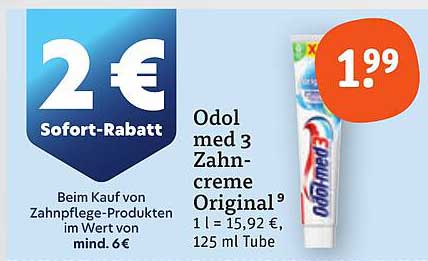 Odol med 3 Zahnpasta Original