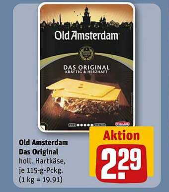 Old Amsterdam Das Original Hartkäse, je 115-g-Pckg.