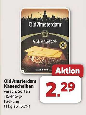 Old Amsterdam Käsescheiben 115-145 g