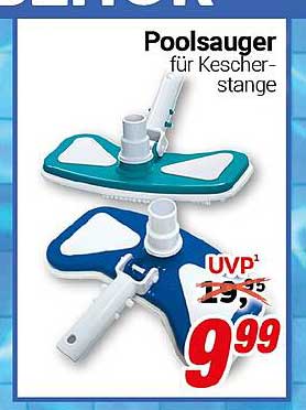 Poolsauger für Kescher-Stange