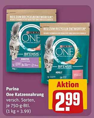 Purina One Katzennahrung - verschiedene Sorten