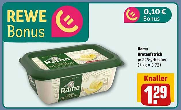 Rama Brotaufstrich je 225-g-Becher