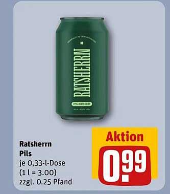 Ratsherrn Pils - Die erfrischende Bier-Überraschung