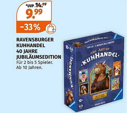 Ravensburger Kuhhandel 40 Jahre Jubiläumsausgabe