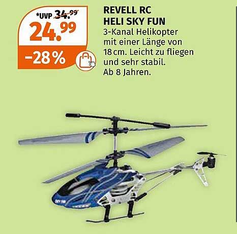 REVELL RC HELI SKY FUN - 3-Kanal Helikopter