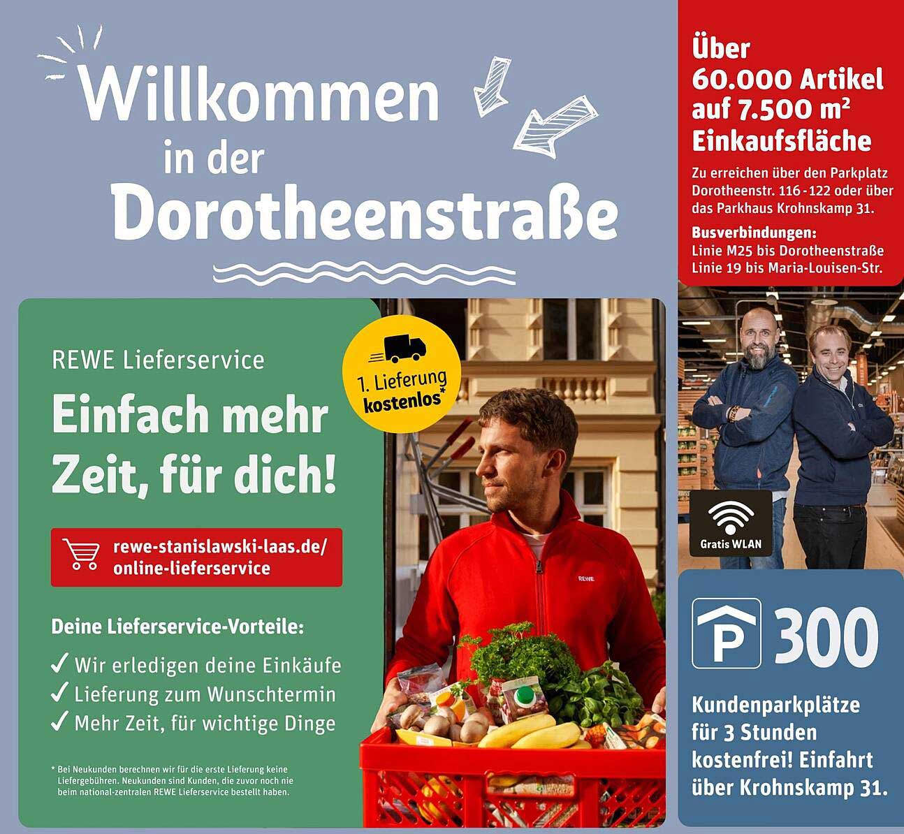 REWE Lieferservice – Einfach mehr Zeit für dich!