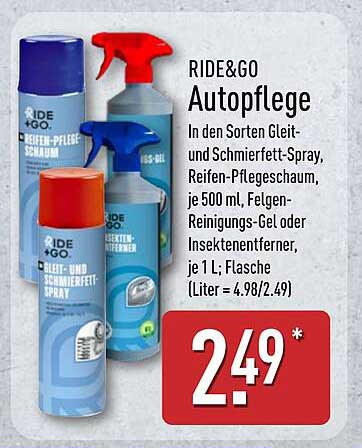 RIDE&GO Autopflege