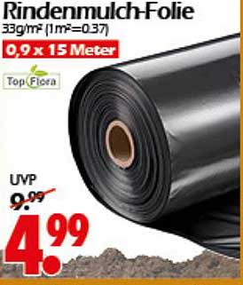 Rindenmulch-Folie 0,9 x 15 Meter – Top Flora