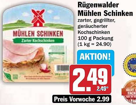Rügenwalder Mühlen Schinken