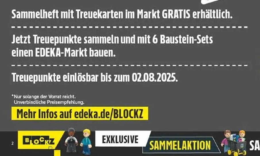 Sammelheft mit Treuekarten im Markt GRATIS erhältlich