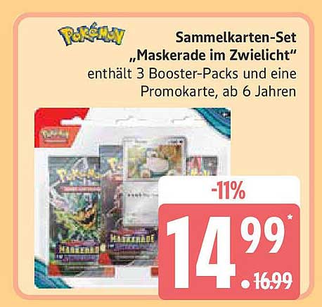 Sammelkarten-Set „Maskerade im Zwielicht“
