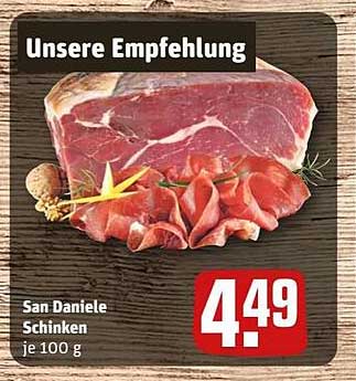 San Daniele Schinken je 100 g