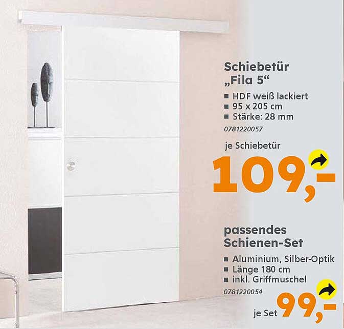 Schiebetür „Fila 5“