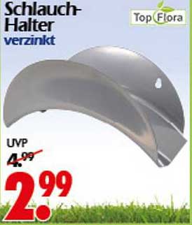Schlauch-Halter verzinkt