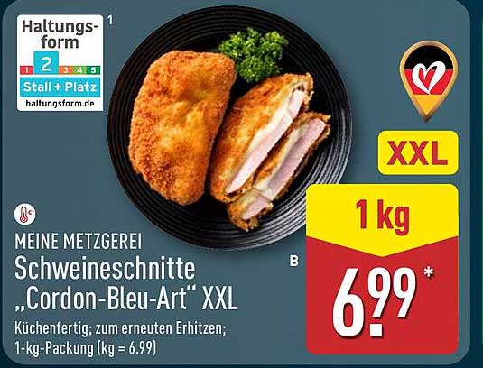 Schweineschnitte „Cordon-Bleu-Art“ XXL