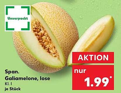 Span. Galiamelone, lose K.I. I je Stück