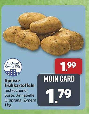 Speisefrühkartoffeln festkochend, Sorte: Annabelle, Ursprung: Zypern 1 kg