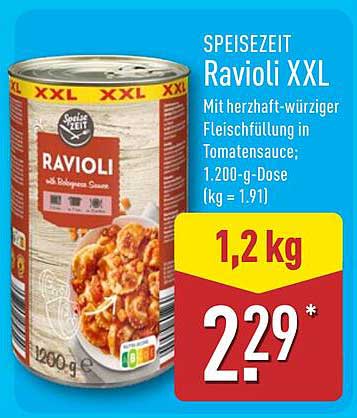 SPEISEZEIT Ravioli XXL