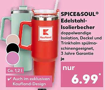 SPICE&Soul® Edelstahl-Isolierbecher