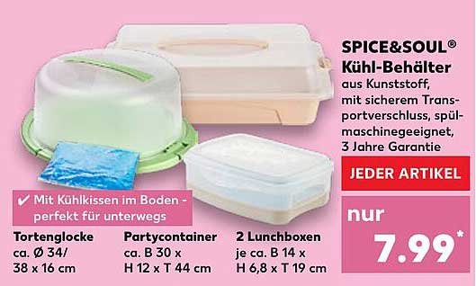 SPICE&Soul® Kühl-Behälter-Set