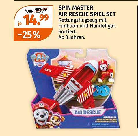 SPIN MASTER AIR RESCUE SPIEL-SET