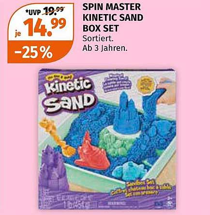 SPIN MASTER KINETIC SAND BOX SET