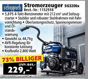 Stromerzeuger SG3200x