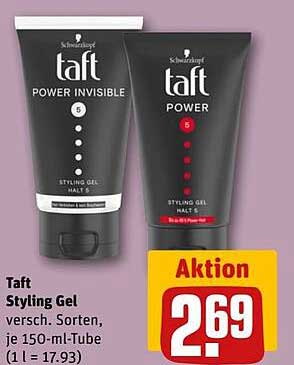 Taft Styling Gel versch. Sorten, je 150-ml-Tube