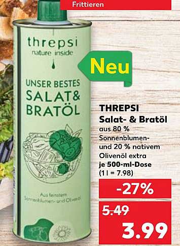 THREPSI Salat- & Bratöl 500 ml